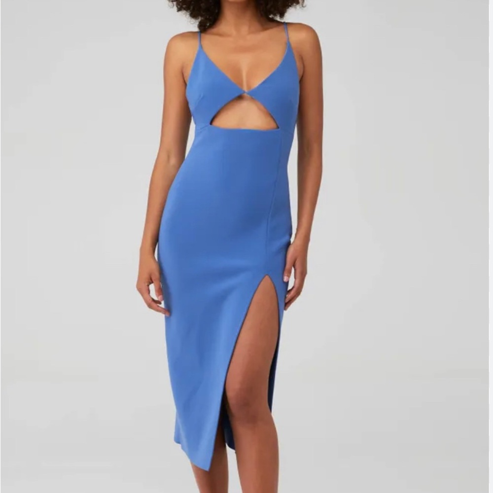 Bec + Bridge cutout midi dress